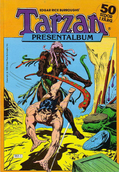 Cover for Tarzan presentalbum (Atlantic Förlags AB, 1978 series) #[1988]