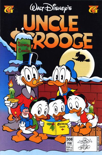 Cover for Walt Disney's Uncle Scrooge (Gladstone, 1993 series) #308 [Direct]