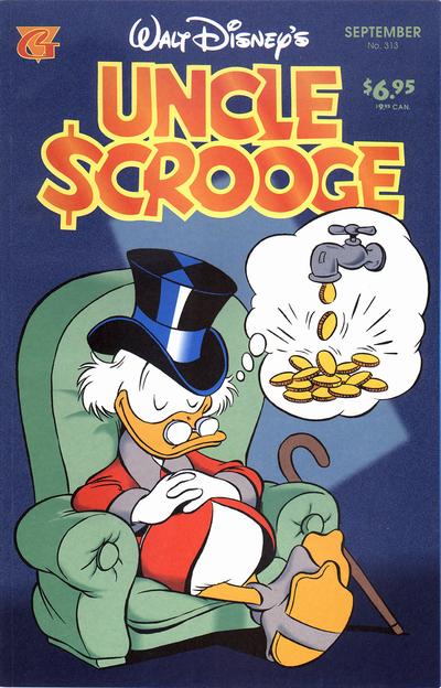 Cover for Walt Disney's Uncle Scrooge (Gladstone, 1993 series) #313