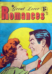 Cover Thumbnail for Great Lover Romances (H. John Edwards, 1950 series) #39
