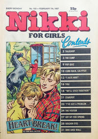 Cover Thumbnail for Nikki for Girls (D.C. Thomson, 1985 series) #103