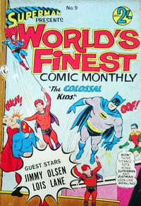 Cover Thumbnail for Superman Presents World's Finest Comic Monthly (K. G. Murray, 1965 series) #9