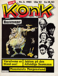 Cover Thumbnail for Konk (Bladkompaniet / Schibsted, 1977 series) #3/1985