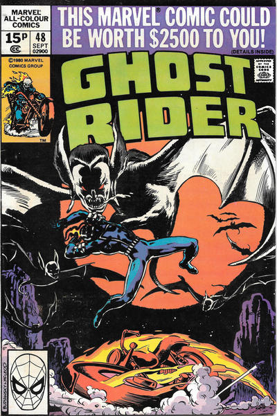 Cover for Ghost Rider (Marvel, 1973 series) #48 [British]