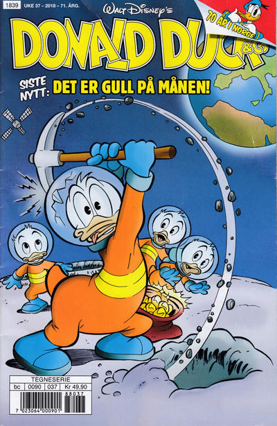 Cover for Donald Duck & Co (Hjemmet / Egmont, 1948 series) #37/2018