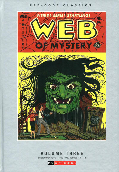 Cover for Pre-Code Classics: Web of Mystery (PS Artbooks, 2018 series) #3