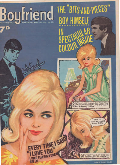 Cover for Boyfriend (City Magazines, 1959 series) #253