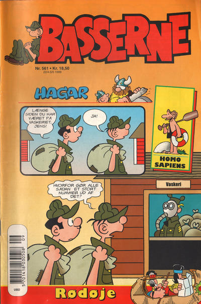 Cover for Basserne (Egmont, 1997 series) #561