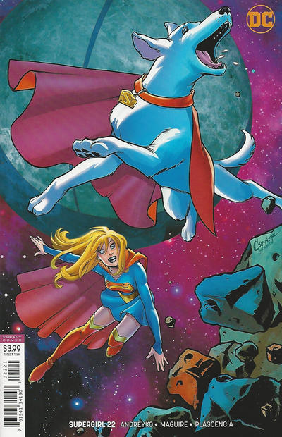 Cover for Supergirl (DC, 2016 series) #22 [Amanda Conner Cover]