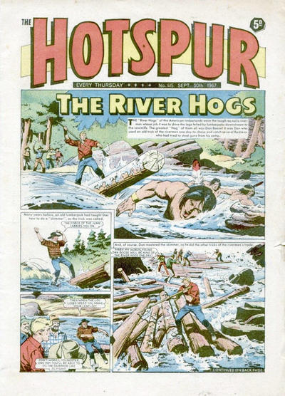 Cover for The Hotspur (D.C. Thomson, 1963 series) #415