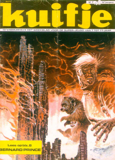 Cover for Kuifje (Le Lombard, 1946 series) #7/1971