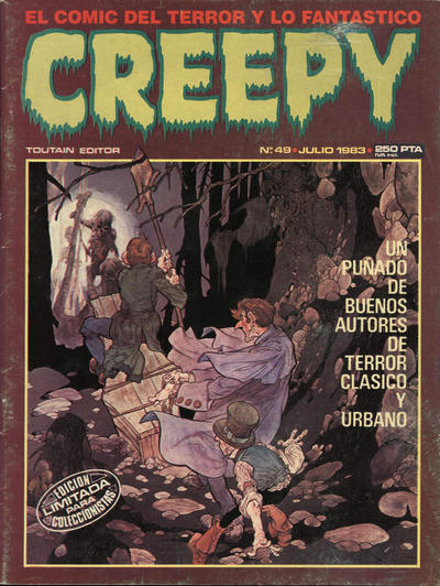 Cover for Creepy (Toutain Editor, 1979 series) #49 ["Edición limitada para coleccionistas"]