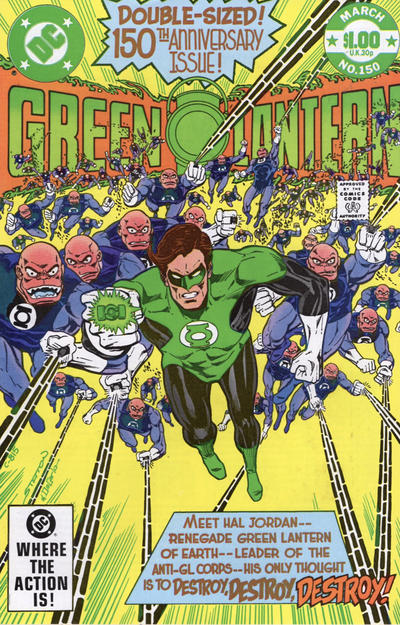 Cover for Green Lantern (DC, 1960 series) #150 [Direct]