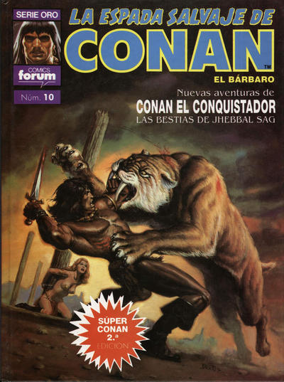 Cover for Super Conan 2ª Edición (Planeta DeAgostini, 1989 series) #10