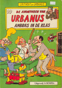 Cover Thumbnail for De avonturen van Urbanus (Loempia, 1983 series) #10 [zwartwit] - Ambras in de klas