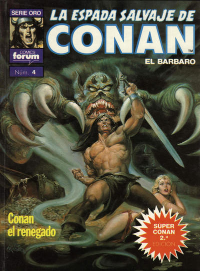 Cover for Super Conan 2ª Edición (Planeta DeAgostini, 1989 series) #4