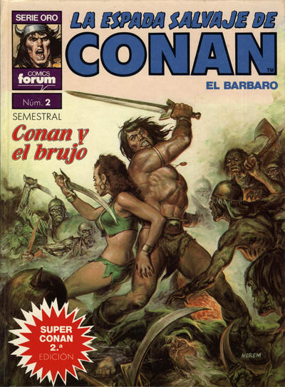 Cover for Super Conan 2ª Edición (Planeta DeAgostini, 1989 series) #2