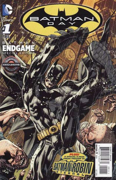 Cover for Batman Endgame: Special Edition (DC, 2015 series) #1 [GameStop Cover]