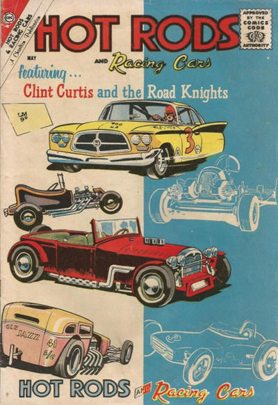 Cover for Hot Rods and Racing Cars (Charlton, 1951 series) #57 [British]