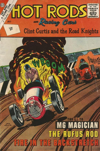 Cover for Hot Rods and Racing Cars (Charlton, 1951 series) #58 [British]