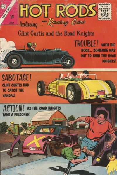 Cover for Hot Rods and Racing Cars (Charlton, 1951 series) #64 [British]