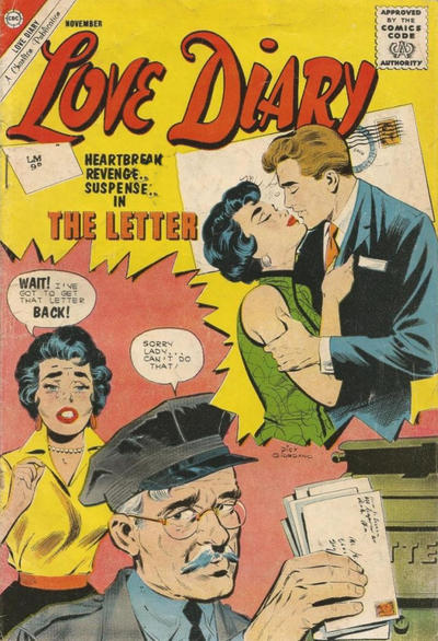 Cover for Love Diary (Charlton, 1958 series) #24 [British]