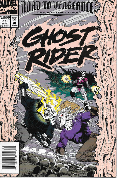 Cover for Ghost Rider (Marvel, 1990 series) #41 [Newsstand]