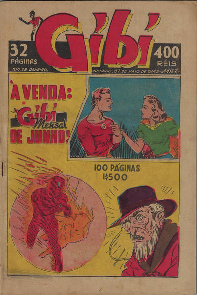 Cover for Gibi (O Globo, 1939 series) #487