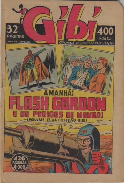 Cover for Gibi (O Globo, 1939 series) #489