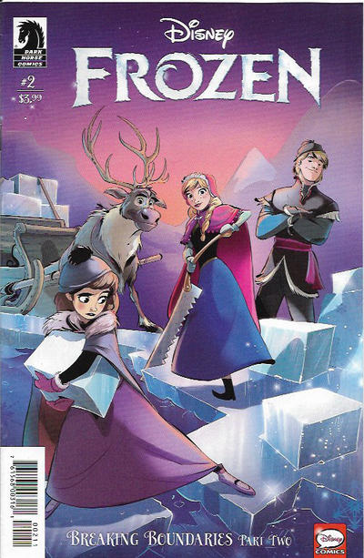 Cover for Frozen: Breaking Boundaries (Dark Horse, 2018 series) #2 [Kawaii Creative Studios Variant]