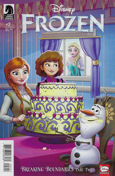 Cover for Frozen: Breaking Boundaries (Dark Horse, 2018 series) #2 [Variant Cover - Eduardo Francisco & Amanda Duarte]