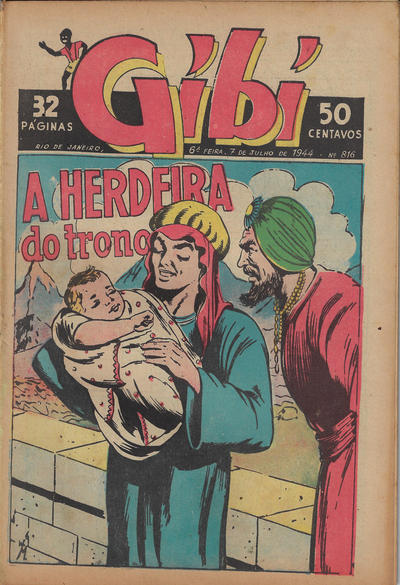 Cover for Gibi (O Globo, 1939 series) #816