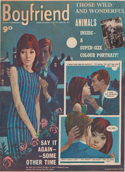 Cover for Boyfriend (City Magazines, 1959 series) #311
