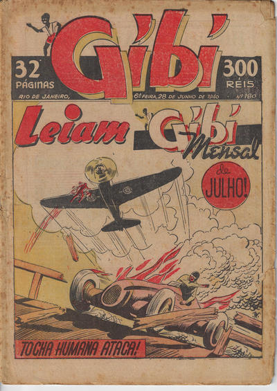 Cover for Gibi (O Globo, 1939 series) #180