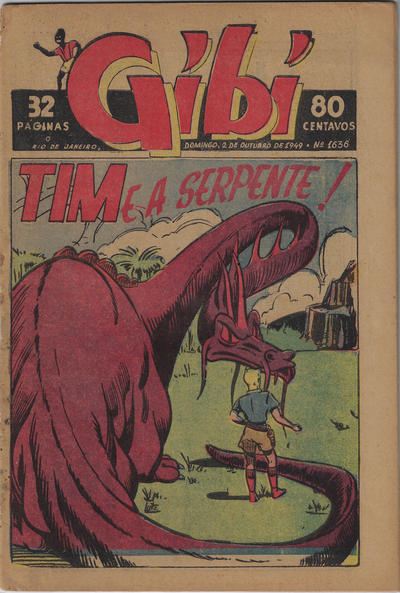 Cover for Gibi (O Globo, 1939 series) #1636