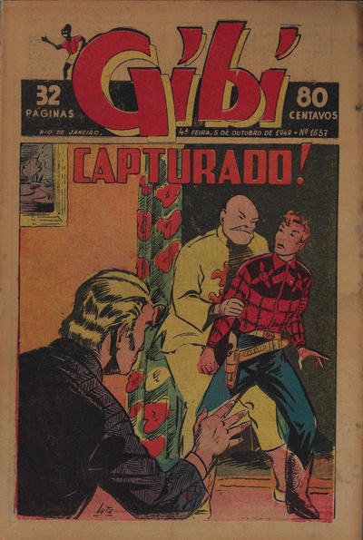 Cover for Gibi (O Globo, 1939 series) #1637