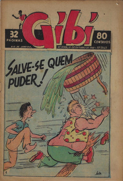 Cover for Gibi (O Globo, 1939 series) #1643