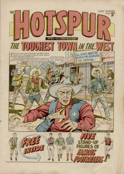 Cover for The Hotspur (D.C. Thomson, 1963 series) #313