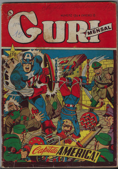 Cover for O Guri Comico (O Cruzeiro, 1940 series) #136