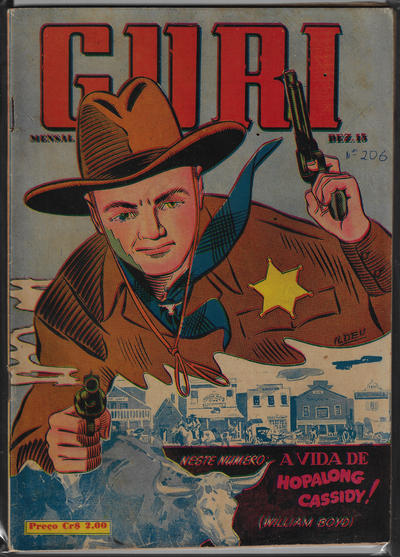 Cover for O Guri Comico (O Cruzeiro, 1940 series) #206