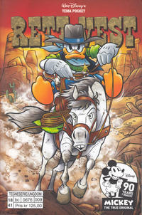 Cover Thumbnail for Donald Duck Tema pocket; Walt Disney's Tema pocket (Hjemmet / Egmont, 1997 series) #[104] - Rett vest