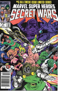 Cover Thumbnail for Marvel Super-Heroes Secret Wars (Marvel, 1984 series) #6 [Newsstand]