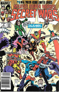 Cover for Marvel Super-Heroes Secret Wars (Marvel, 1984 series) #5 [Newsstand]