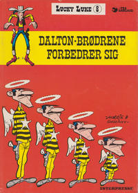 Cover Thumbnail for Lucky Luke (Interpresse, 1971 series) #8 - Dalton-Brødrene forbedrer sig [3. oplag]