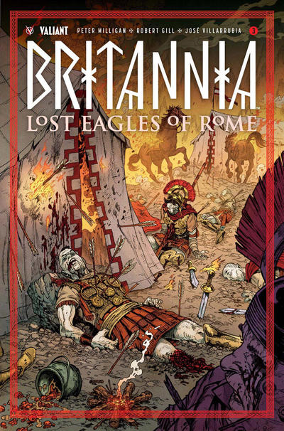 Cover for Britannia: Lost Eagles of Rome (Valiant Entertainment, 2018 series) #3 [Cover C - Andres Guinaldo]