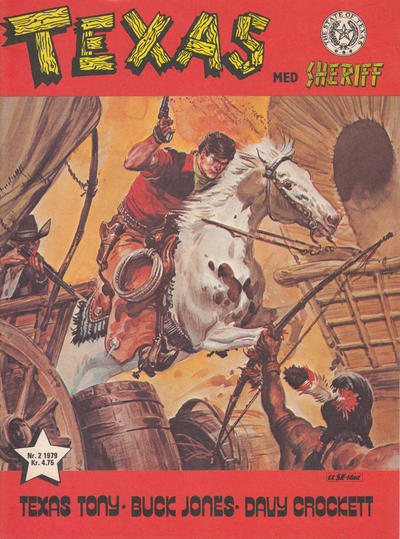 Cover for Texas med Sheriff (Serieforlaget / Se-Bladene / Stabenfeldt, 1976 series) #2/1979