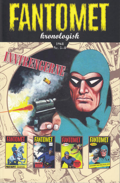 Cover for Fantomet kronologisk (Hjemmet / Egmont, 2017 series) #7 - 1968 Nr. 5-8 [Bokhandelutgave]