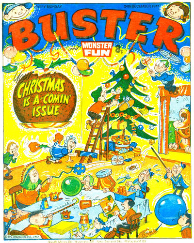 Cover for Buster (IPC, 1960 series) #24 December 1977 [893]