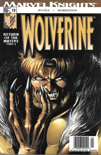 Cover for Wolverine (Marvel, 2003 series) #13 [Newsstand]