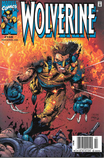Cover for Wolverine (Marvel, 1988 series) #159 [Newsstand]